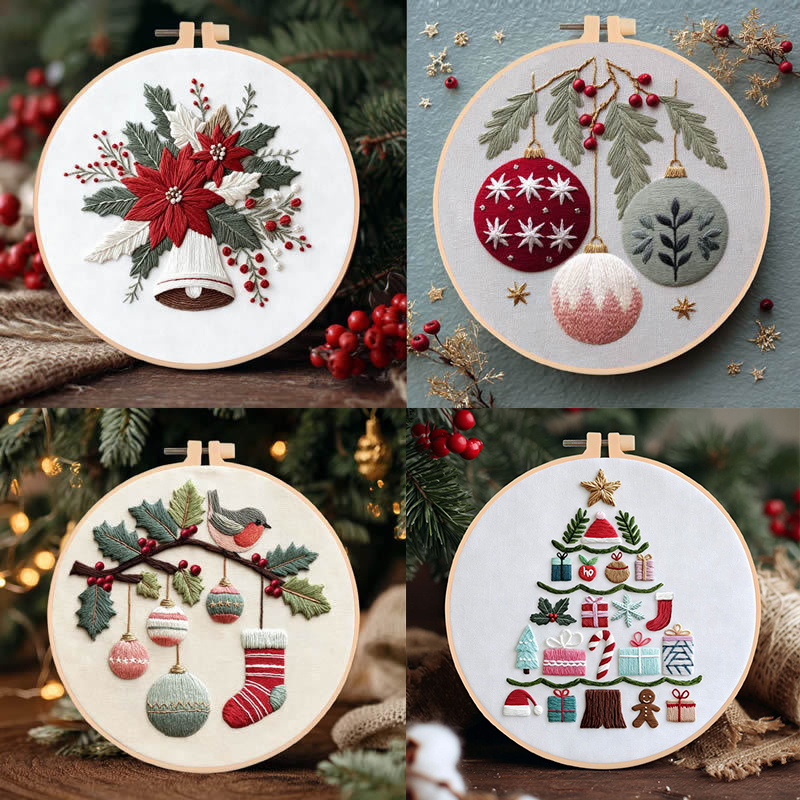 Kit de broderie DIY pour sapin - Embroidery avis et prix