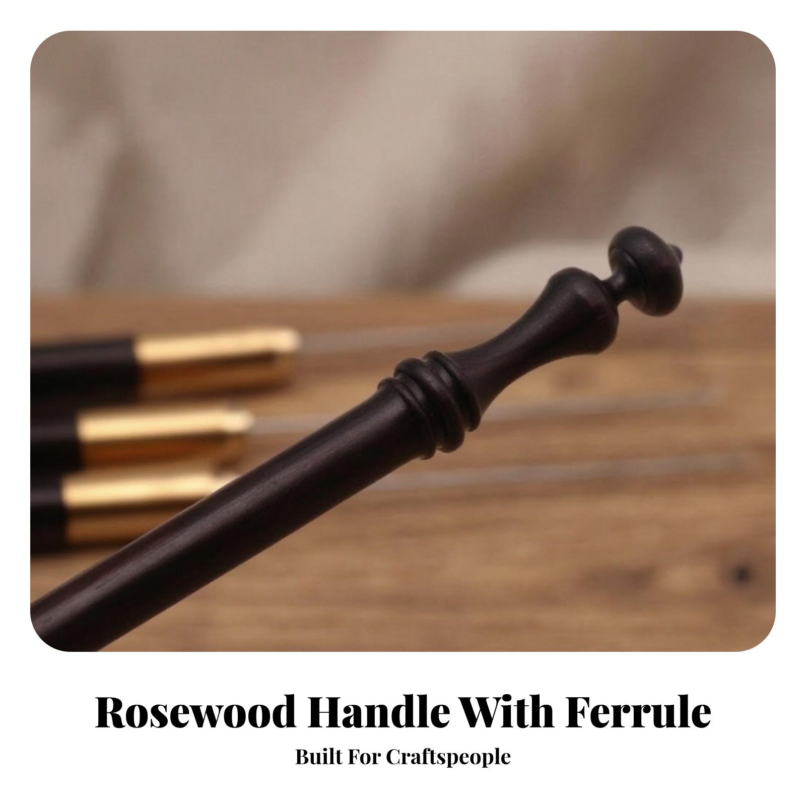 Crochet de broderie ergonomiqu - Wooden Crochet Hooks Ergonomic Handle avis et prix