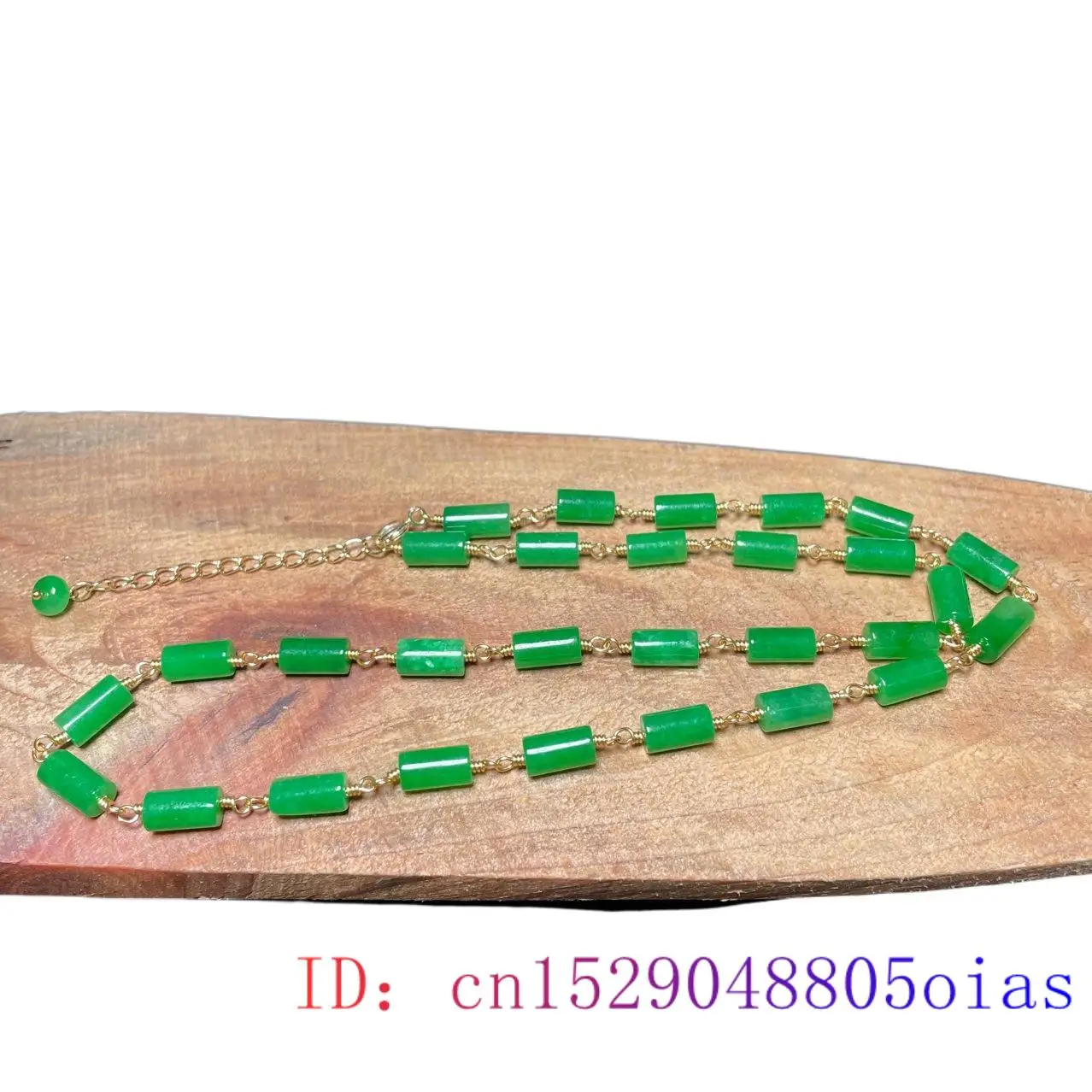 Collier de perles de Jade vert - Beading avis et prix