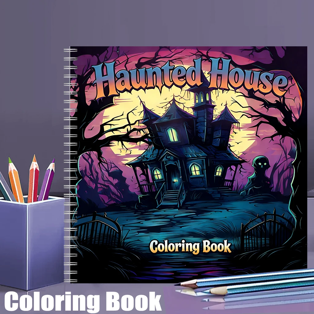 Livre de coloriage Maison Hant - Painting Supplies avis et prix