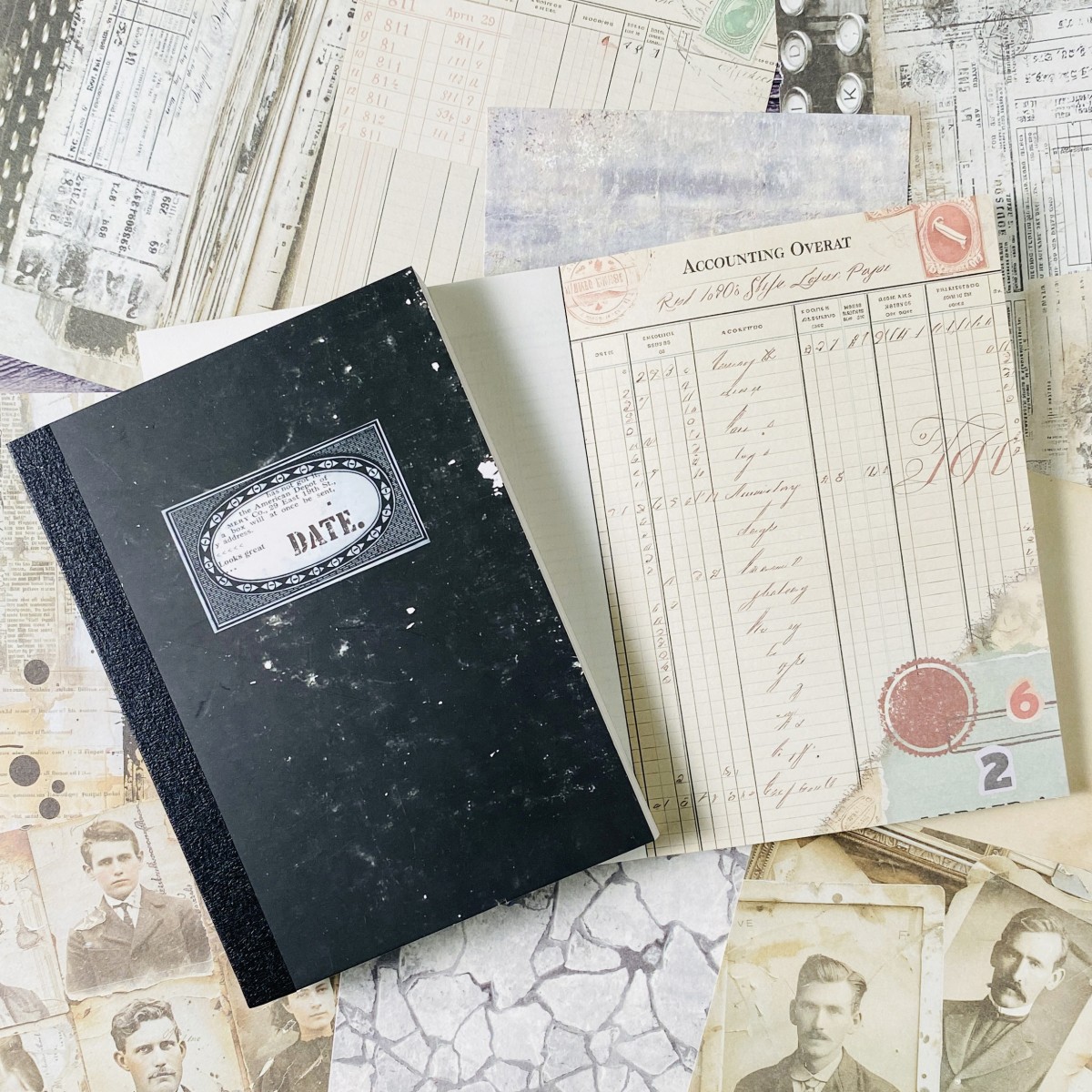 100 feuilles Vintage Scrapbook - Vintage Junk Journal Scrapbooking Paper avis et prix